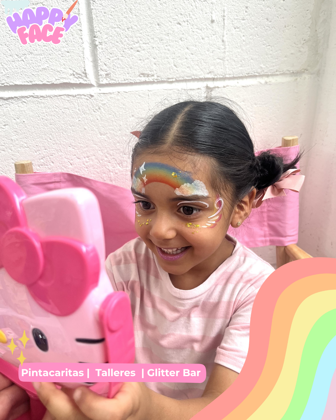 Servicio de maquillaje para Fiesta Neón en Querétaro